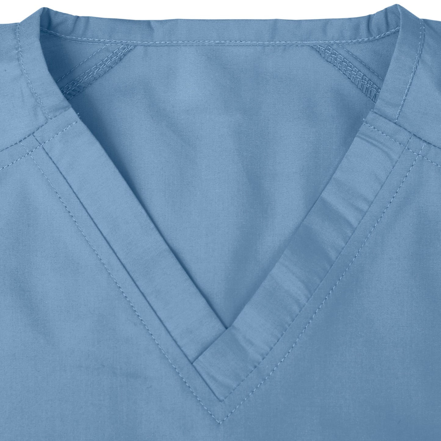 Custom Men's Sky Blue Medical Scrub Uniform TUNIC TROUSER