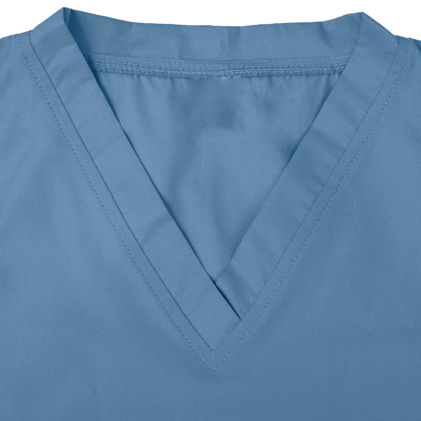 Custom Ladies Sky Blue Medical Scrub Uniform TUNIC TROUSER