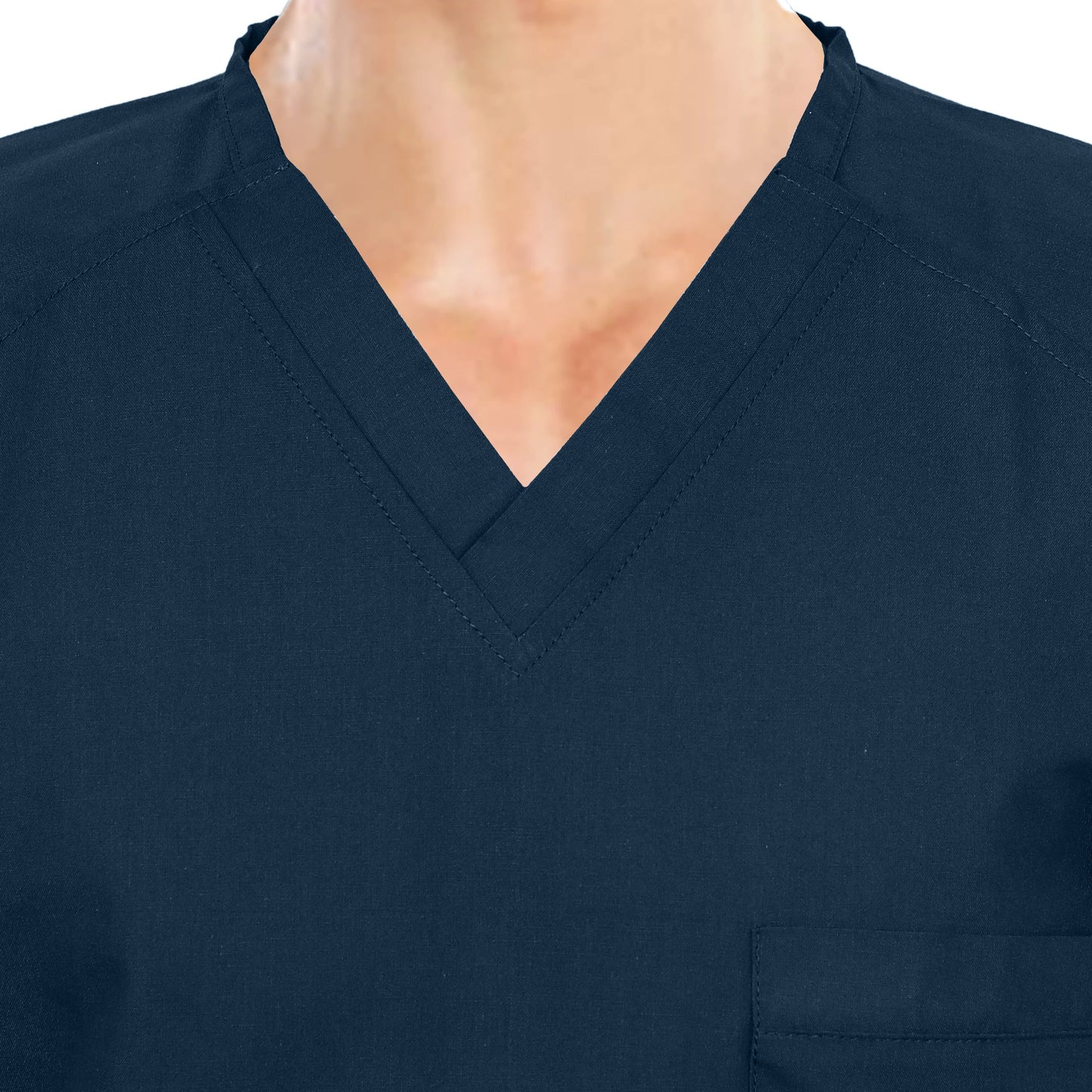 Custom Men's Navy Blue Medical Scrub Uniform TUNIC TROUSER