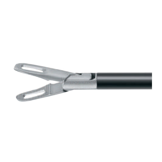 ENDO® Fixation forceps, fenestrated, fine serration